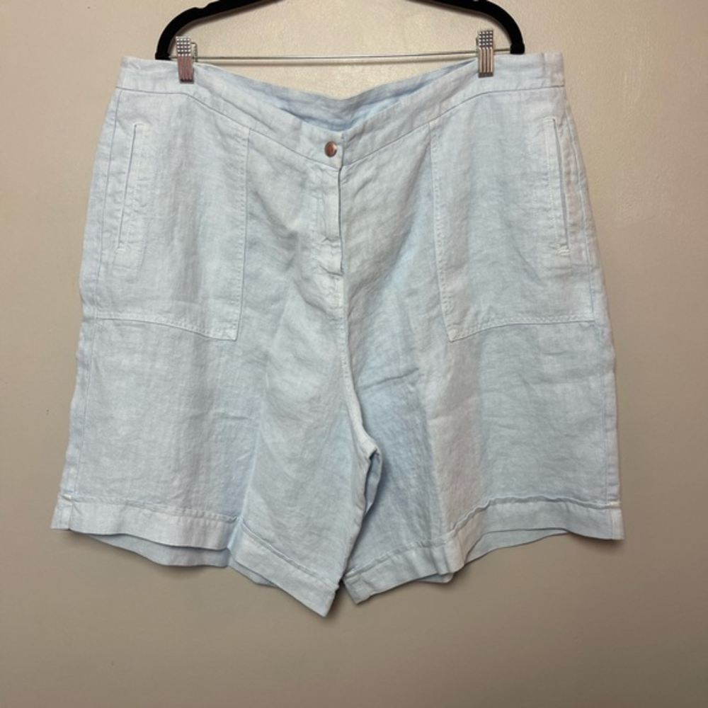 Poetry Linen Shorts‎ Size 18
